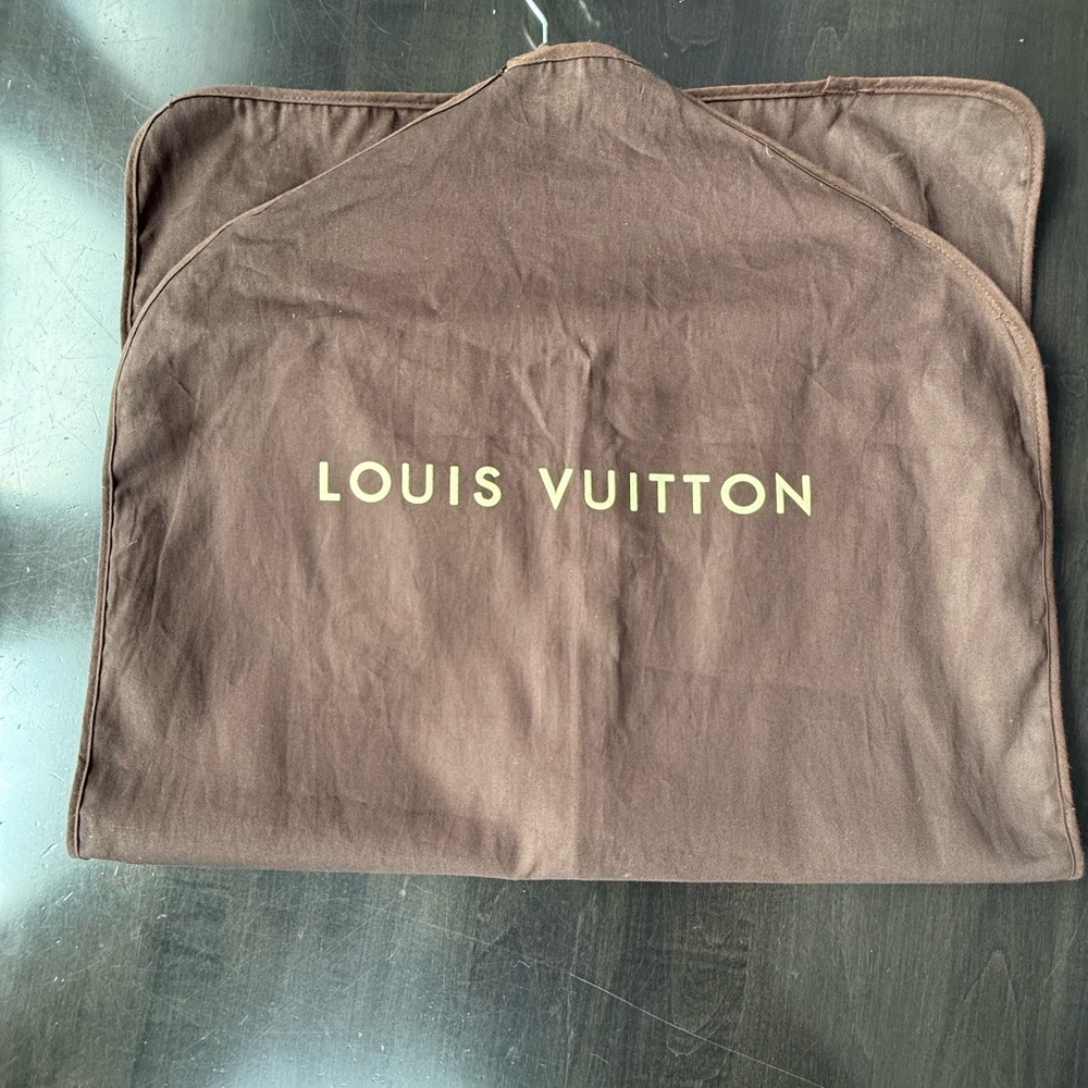 Louis Vuitton Brown Garment Bag  100% Authentic